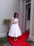Bride preparing at Marlagh Lodge